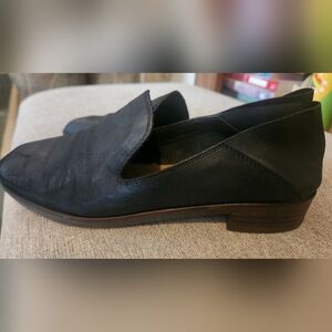 Lucky Brand Black Leather Loafers